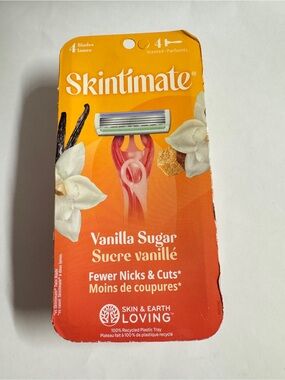Skintimate Vanilla Sugar 4 razor 1 pack